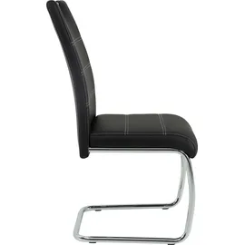 Hela Freischwinger »Flora, Esszimmerstühle« (Set) Stk.Schwingstuhl Set: 1,2 oder 4 Stück, hoher Sitzkomfort HELA + Chrom