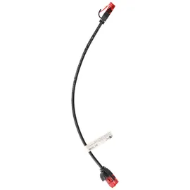 goobay CAT 6 Slim-Patchkabel, U/UTP, Schwarz