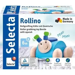 SELECTA 61073 Babywelt Rollino, blau 7,5 cm