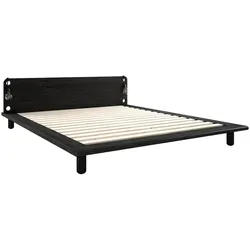 KARUP Design - Peek Bett 160 x 200 cm, Kiefer schwarz