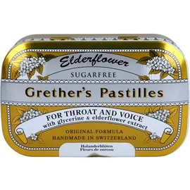 Hager Pharma Gmbh Grethers Elderflower zuckerfrei Pastillen