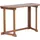 Beliani Treia Gartentisch 110 x 47 x 74 cm Hellbraun