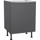 OPTIFIT Spülenschrank Aken grau