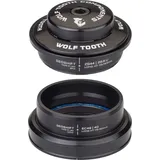 Wolf Tooth Steuersatz GeoShift Performance 1° long ZS44/28,6 | EC49/40 schwarz