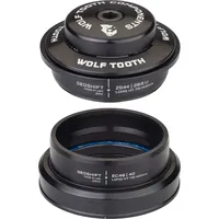 Wolf Tooth Steuersatz GeoShift Performance 1° long ZS44/28,6 | EC49/40 schwarz