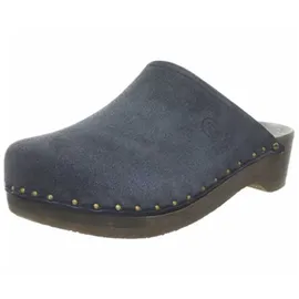 Berkemann Velours-Toeffler Unisex-Erwachsene Clogs, Blau (Blau), 38 EU