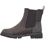 Marco Tozzi Da.-Stiefel für Damen grau, Größe 37 EU