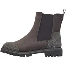 Marco Tozzi Da.-Stiefel für Damen grau, Größe 37 EU