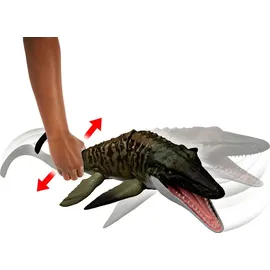 Jurassic World Rebirth Feature Mosasaurus 22 cm - Grün/Grau