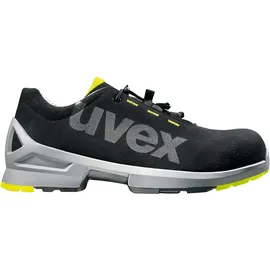 Uvex Halbschuh schwarz/gelb uvex 1, S2, EU-Schuhgröße: 43