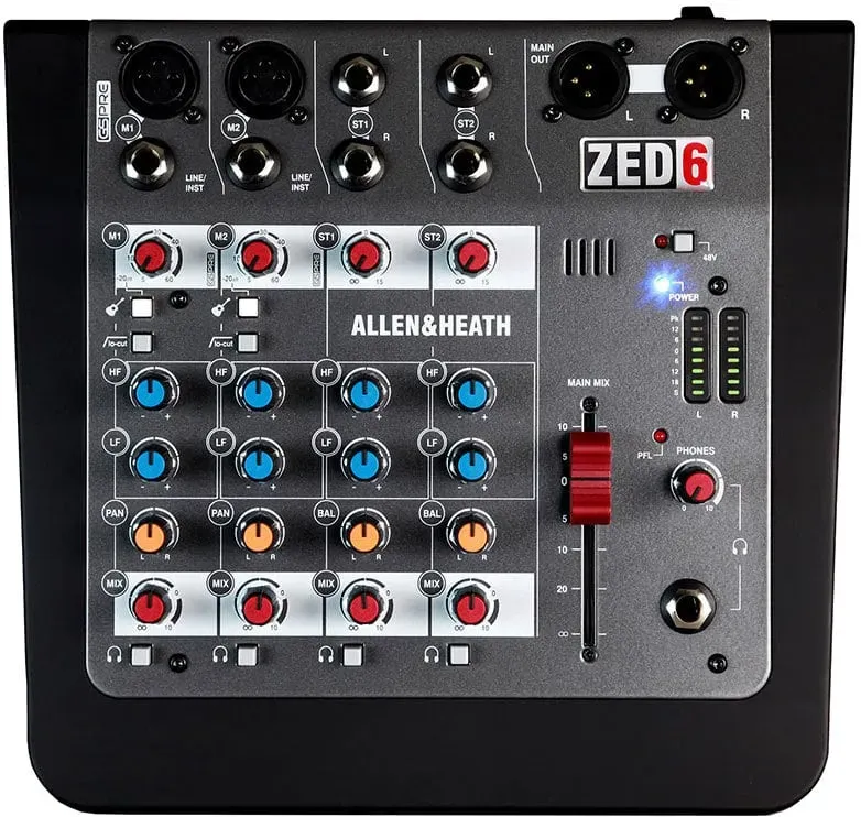 Allen & Heath ZED-6 Analogmixer