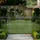 deluke Gartenzaun LINUS Antik 124 x 1 x 116 cm 1 Stück Antik-Grün