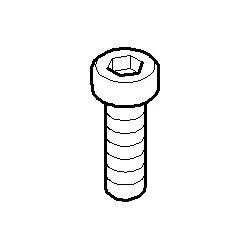 Dornbracht Zyl-Schraube M5 x 16 09303017190 roh