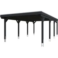 SKANHOLZ Skan Holz Grunewald - Flachdach Carport aus Leimholz