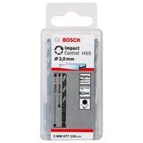Bosch Professional HSS Impact Control Spiralbohrer 3x33x72mm, 1er-Pack (2608577048)
