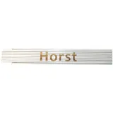 Heka Zollstock Horst 2 m, weiß