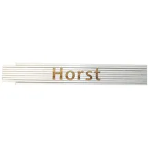 Heka Zollstock Horst 2 m, weiß