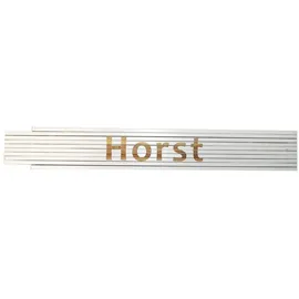 Heka Zollstock Horst 2 m, weiß