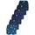 MG-1 Boxer Classics navy / royalblau L 6er Pack
