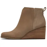 TOMS Damen Clare Stiefelette, Dune Nubukleder Wildleder, 41 EU