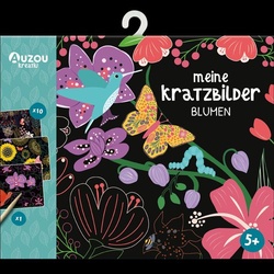 Auzou - Meine Kratzbilder - Blumen