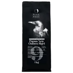 Spezialitätenkaffee Bohnen Black Crow White Pigeon Papua New Guinea Sigri, 1 kg