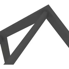 vidaXL Kinderbett mit Schubladen Dunkelgrau 90 x 200 cm Kiefer massiv grau