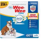 Four Paws Wee-Wee Geruchskontrolle mit Febreze Frischepads Febreze Frische, 100 Stück