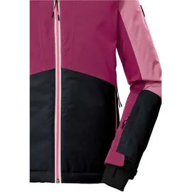 KILLTEC KSW 196 GRLS SKI JCKT, dunkel himbeere/schwarz blau/hell himbeere, 176,