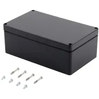 TRU Components KST 221 03221000.H Industrie-Gehäuse ABS Schiefer-Grau 1