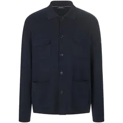 Moderne Strickjacke MAERZ Muenchen blau, 48