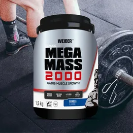 Weider Mega Mass 2000 Vanille Pulver 1500 g