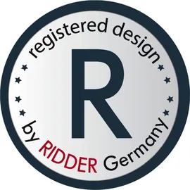 RIDDER Duschklappsitz Zac Duschhocker schwarz