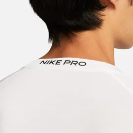 Nike Pro Dri-Fit Tight kurzarm Fitnessshirt Herren T-Shirt, weiß - white/black XXL