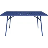 vente-unique Gartentisch 160 x 80 x 74,5 cm Dunkelblau