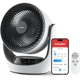SwitchBot Tischventilator 24 cm Tischventilator Weiß
