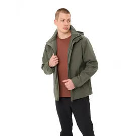 Vaude Escape Light Jacke - Black / Khaki - L