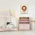 Mobili Rebecca Kinderregal Rebecca 80 x 100 x 33 cm Kiefer rosa