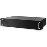 Blanko 480 mm (19") Rack-Leergehäuse 2 HE, Montagesatz