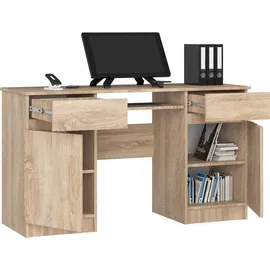 akord furniture factory IP0PBIUDAB004 Computertisch Eichenfarben