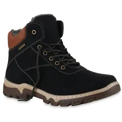 Herren Winter Boots in Schwarz