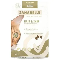 SANABELLE Hair Skin 400 g für Katzen zur Unterstützung der Fell- und Hautgesundheit