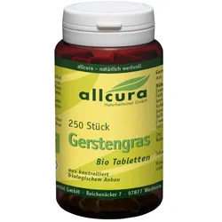 Gerstengras Tabletten Bio 250 St