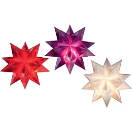 Folia Faltblätter Bascetta-Stern weiß