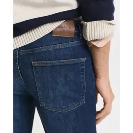 GANT Slim Fit Jeans Dark Blue Worn In 32 34