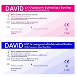 David Ovulationstest 20 miu/ml + Schwangerschaftst. 10miu/ml 110 St