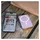 EMOS Powerbank WI 1046, 10000 mAh MagSafe mit Passthrough und Wireless-Charging, USB-C-Ausgang inkl. Kabel - für iPhone, Smartphone, - rosa, B0551S - Rosa