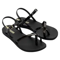 Ipanema Damen Fashion Sand Viii Fem Sandalen, schwarz Gold schwarz, 40 EU