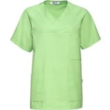 CLINIC-DRESS Kasack Core Schlupfkasack, Unisex, apfelgrün, kurzarm, waschbar bis 95°C, Größe XL