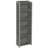 Kerkmann Artline Transparent Aktenregal 41 x 38 x 185 cm grau
